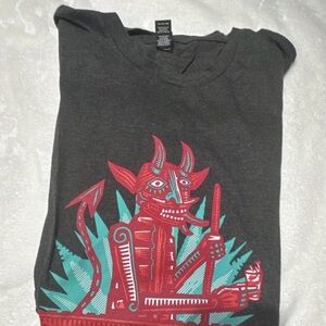 Jose Cuervo Devil's Reserve Raise a Little Hell Gray Distillery T-Shirt